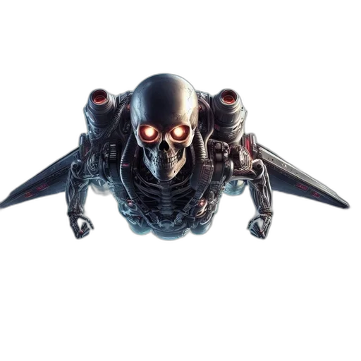 robot, creature, animal, weapon transparent PNG cut-out