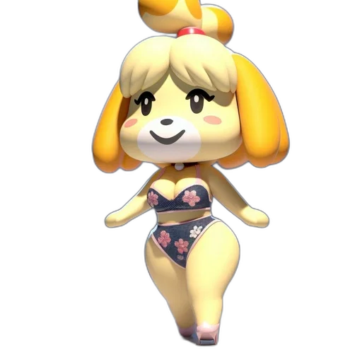 animal, dress, creature, 3d render transparent PNG cut-out