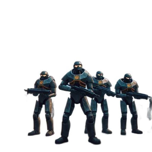 robot, weapon, staff, mask transparent PNG cut-out