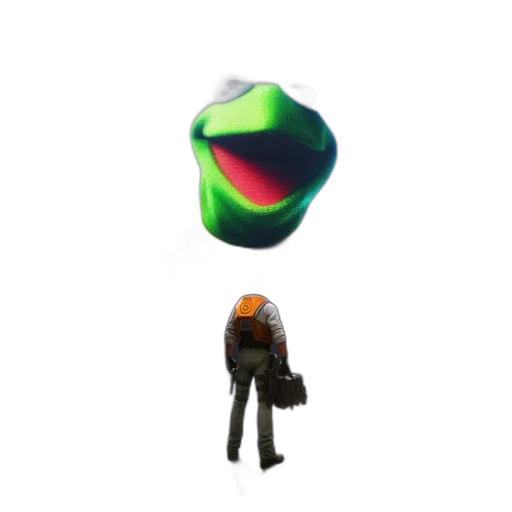 hat, mask, creature, jacket transparent PNG cut-out