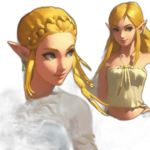 crown, face, dress, concept art transparent PNG cut-out