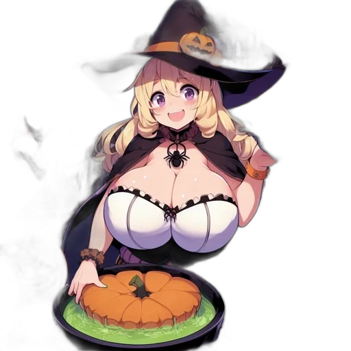 food, hat, staff, dress transparent PNG cut-out