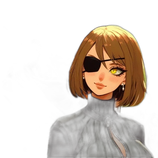face, mask, staff, hair transparent PNG cut-out