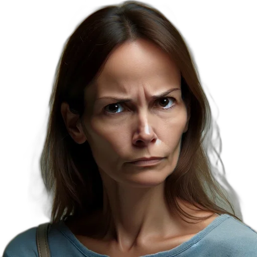 face, staff, photorealistic, 3d render transparent PNG cut-out