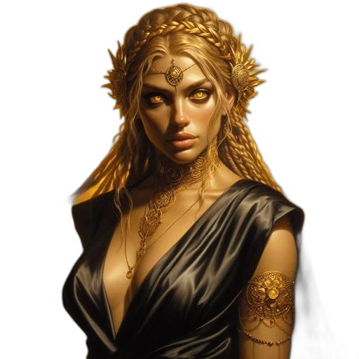 jewelry, dress, crown, fantasy art transparent PNG cut-out