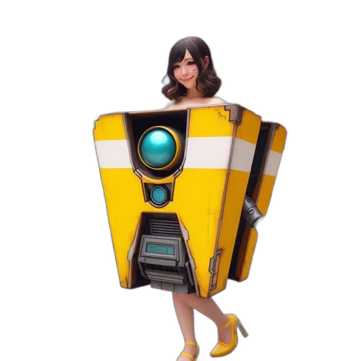 robot, dress, creature, car transparent PNG cut-out