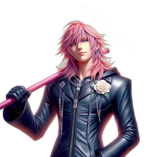 jacket, staff, sword, weapon transparent PNG cut-out