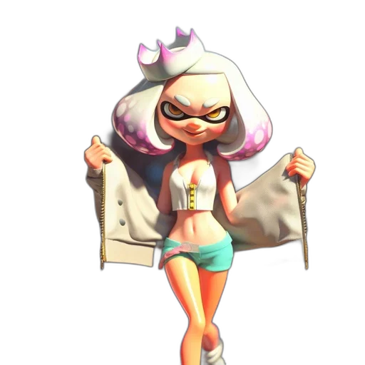 dress, jacket, weapon, staff transparent PNG cut-out