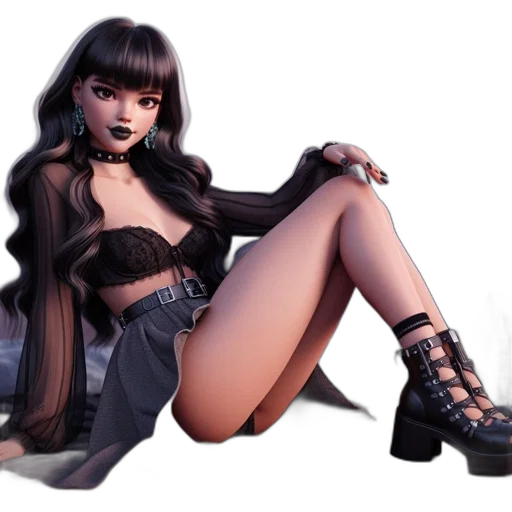 concept art, fantasy art, 3d render, photorealistic transparent PNG cut-out