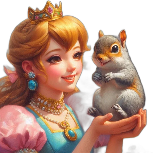 crown, jewelry, face, animal transparent PNG cut-out