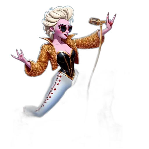 creature, staff, jacket, concept art transparent PNG cut-out