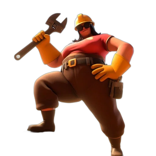 staff, weapon, robot, animal transparent PNG cut-out
