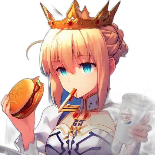 food, crown, staff, dragon transparent PNG cut-out