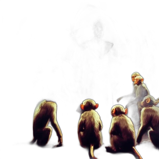 animal, creature, concept art, fantasy art transparent PNG cut-out
