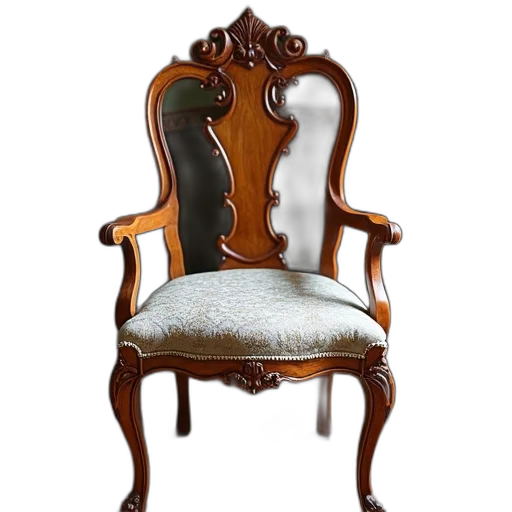 furniture, crown, staff, dress transparent PNG cut-out