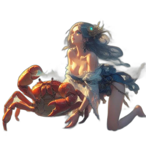 creature, dress, dragon, concept art transparent PNG cut-out