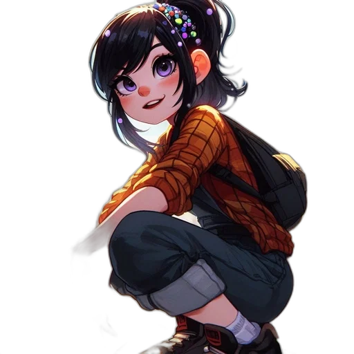 jacket, staff, flower, dress transparent PNG cut-out