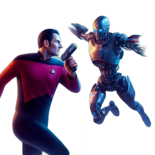 concept art, comic book art, 3d render, outer space transparent PNG cut-out