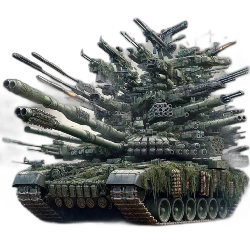 weapon, animal, car, tree transparent PNG cut-out