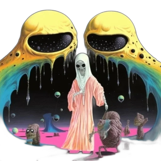 mask, creature, shoes, concept art transparent PNG cut-out