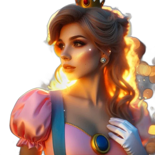 crown, dress, jewelry, face transparent PNG cut-out