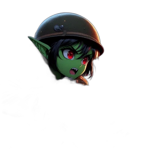 hat, staff, weapon, face transparent PNG cut-out
