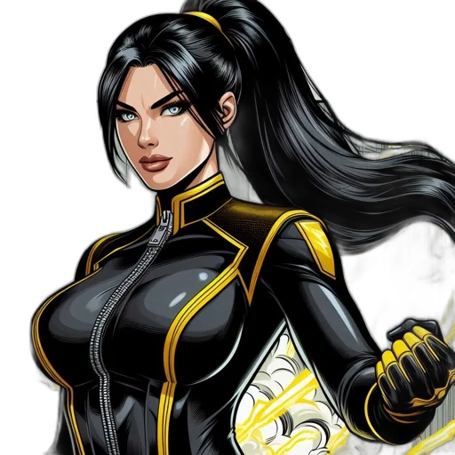 comic book art, concept art, cartoon, fantasy art transparent PNG cut-out