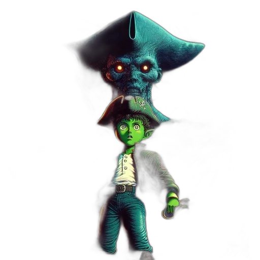 staff, mask, creature, robot transparent PNG cut-out