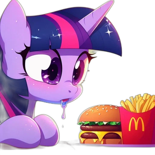 food, concept art, vaporwave, 3d render transparent PNG cut-out