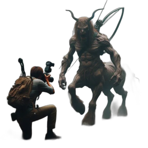 creature, weapon, animal, staff transparent PNG cut-out