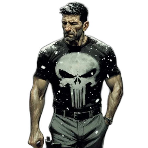 jacket, comic book art, concept art, man transparent PNG cut-out