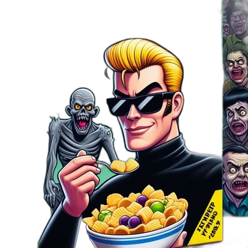 food, comic book art, concept art, cartoon transparent PNG cut-out