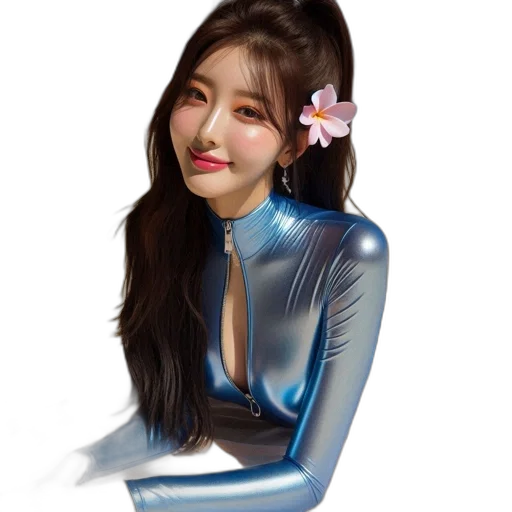 flower, photorealistic, fantasy art, cartoon transparent PNG cut-out