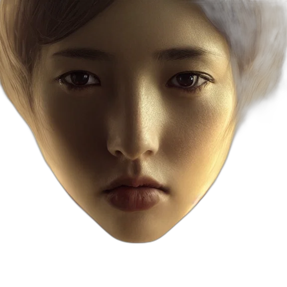 face, mask, crown, jewelry transparent PNG cut-out