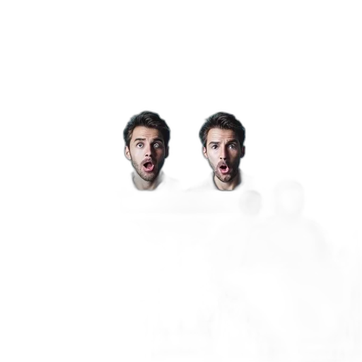 face, mask, creature, hair transparent PNG cut-out