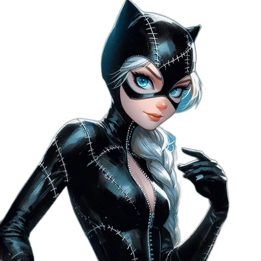 comic book art, concept art, cartoon, 3d render transparent PNG cut-out