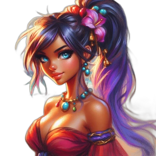jewelry, dress, face, crown transparent PNG cut-out