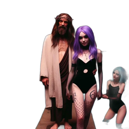 cyberpunk, concept art, vaporwave, night transparent PNG cut-out