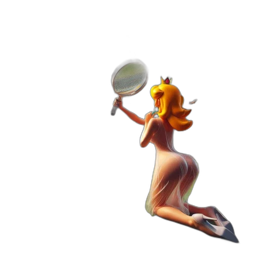crown, hat, dress, staff transparent PNG cut-out