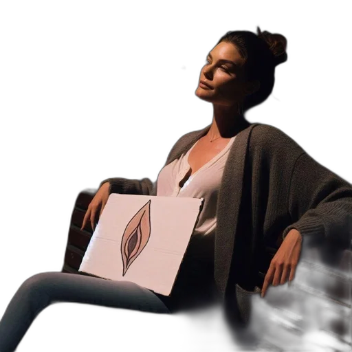 jacket, furniture, creature, hair transparent PNG cut-out