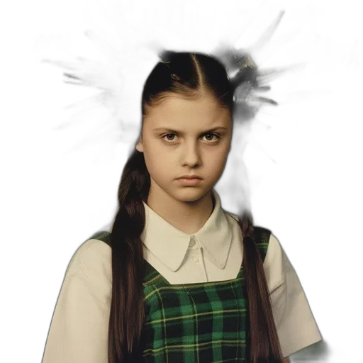 hair, face, crown, dress transparent PNG cut-out