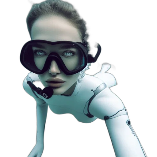 robot, mask, creature, face transparent PNG cut-out