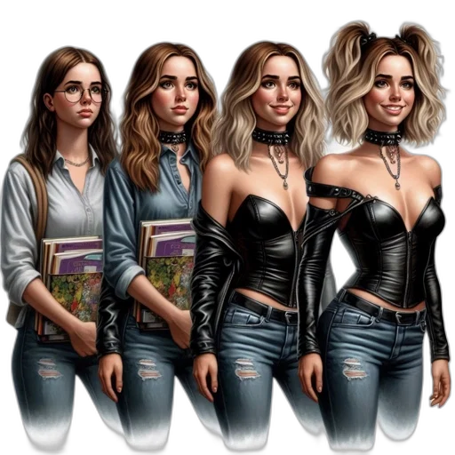 concept art, comic book art, fantasy art, photorealistic transparent PNG cut-out