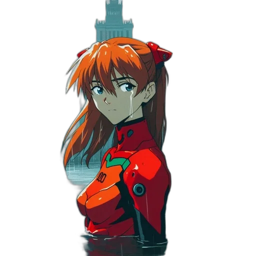 robot, staff, jacket, weapon transparent PNG cut-out
