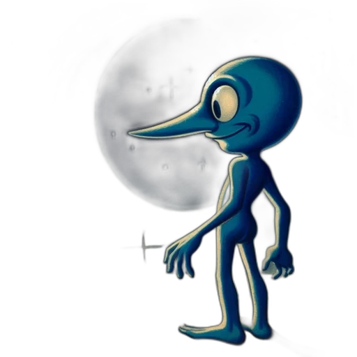 creature, staff, mask, robot transparent PNG cut-out