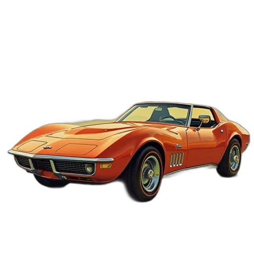 car, photorealistic, 3d render, concept art transparent PNG cut-out