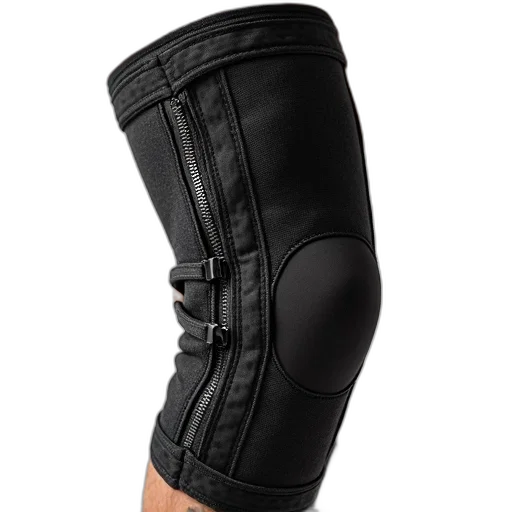 shoes, jacket, knee, brace transparent PNG cut-out