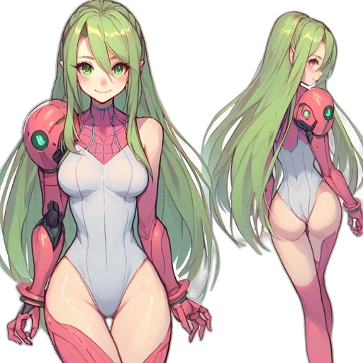 dress, robot, creature, concept art transparent PNG cut-out