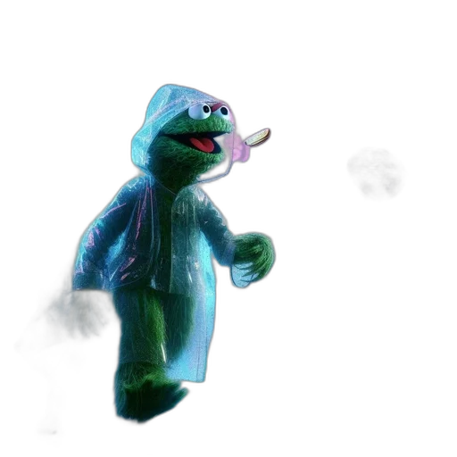 jacket, creature, animal, staff transparent PNG cut-out