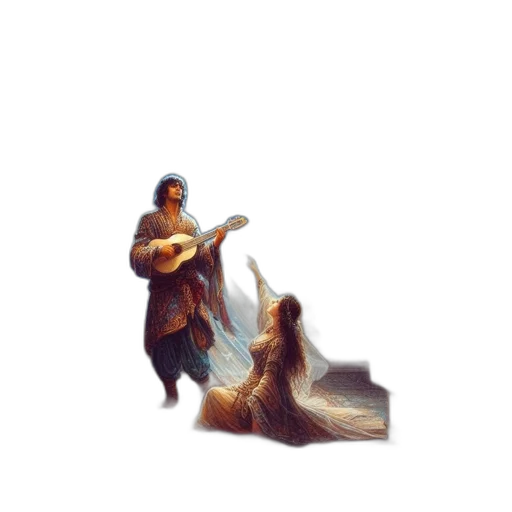 sword, dress, fantasy art, pixel art transparent PNG cut-out